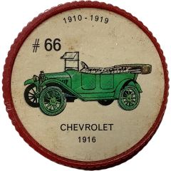 Token - Jell-O #66, Chevrolet