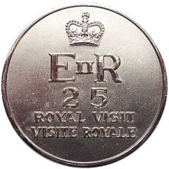 Medal - Royal Visit 1977 Ottawa, Ontario