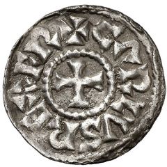 Denier - Charlemagne Roses mint