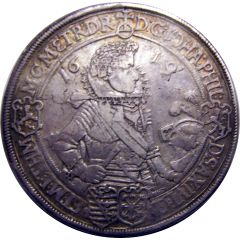 1 Thaler - John Philip I, Frederick VIII, John William IV, and Frederick William II