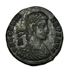 Follis - Constans I FEL TEMP REPARATIO, Fallen horseman, Siscia