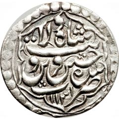 1 Shahi - Husayn Safavi Type A, Qazvīn mint