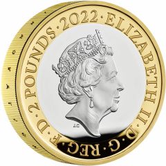 2 Pounds - Elizabeth II Alexander Graham Bell, Silver Piedfort