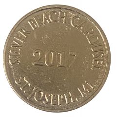 Ride Token - Silver Beach Carousel St. Joseph, Michigan