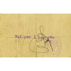 1 Peseta Viladrau