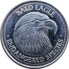 Token - World Endangered Species Coin Collection Bald Eagle