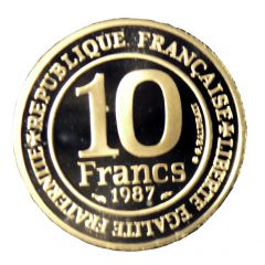 10 Francs Capetian, Silver Proof Issue