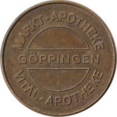 1 Bonus-Taler - Markt Apotheke and Vital Apotheke Göppingen, Schloss