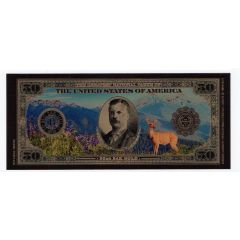 Olympic National Park 24K-Gold Tribute Note