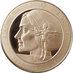 Token - Great Olympic Moments Peggy Fleming