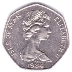 50 Pence - Elizabeth II Tourist Trophy Motorcycle Races