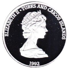 20 Crowns - Elizabeth II Columbus claims land for Spain