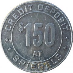 Token - Spiegel $150 Credit Deposit