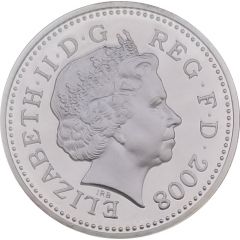1 Pound - Elizabeth II Egyptian Arch Bridge, Silver Proof