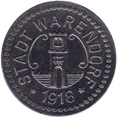5 Pfennig - Warendorf