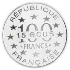 100 Francs / 15 ECUs The Parthenon
