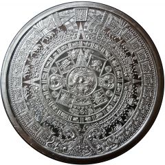 5 oz Silver Aztec Calendar