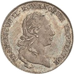 2 Ducats Silver pattern strike, Coronation