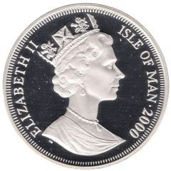 1 Crown - Elizabeth II Prince William`s 18th Birthday, Silver Proof