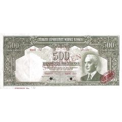 500 Lira İnönü