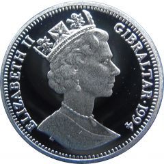 14 ECUs - Elizabeth II Eurotunnel