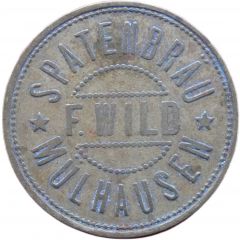 1/2 Liter Bier - Spatenbräu Mulhausen