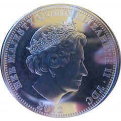 5 Pounds - Elizabeth II Diamond Jubilee, Silver Proof Issue