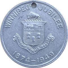 Medal - Winnipeg 75th Anniversary Jubilee