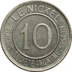 10 Centimes Le Nickel