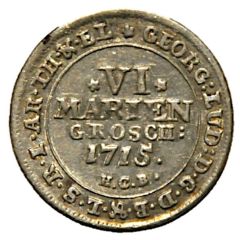 6 Mariengroschen 1/6 Thaler - George I