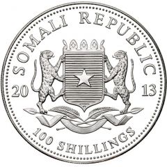 100 Shillings Elephant, Snake Privy