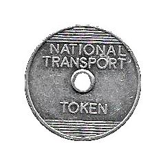 2 Pence - National Transport Token