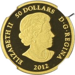 50 Dollars - Elizabeth II Year of the Dragon