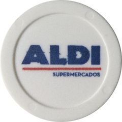 Shopping Cart Token - Aldi plastic