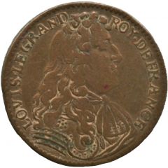 Jeton - Louis XIV - La Flandre Subjugée