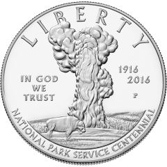 1 Dollar 100th Anniversary of the National Park Service