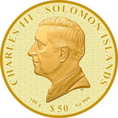 50 Dollars - Charles III Statue of Zeus