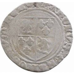 Douzain of Dauphine - Charles VIII shield of Dauphine-France
