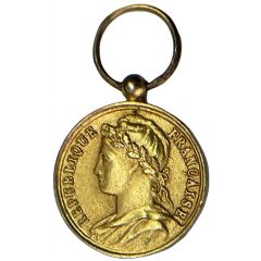 Réduction - Médaille d’honneur du ministère du Commerce et de l’Industrie échelon vermeil