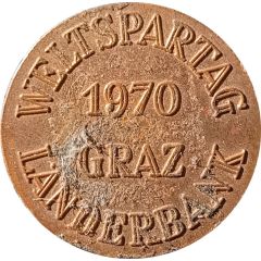 Weltspartag 1970 Landerbank, Graz