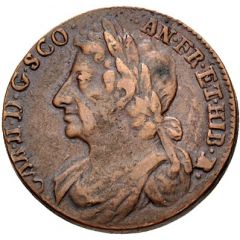 1 Bawbee - Charles II