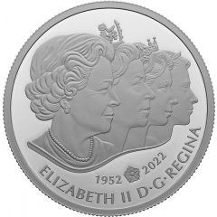 20 Dollars - Elizabeth II, Tribute obverse Princess in the Military