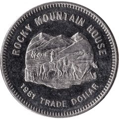 Trade Dollar - Rocky Mountain House, Alberta