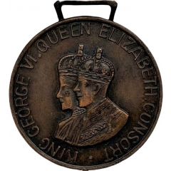 Medal - George VI and Elizabeth Coronation