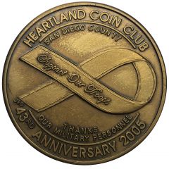 Medal - Heartland Coin Club 43rd Anniversary
