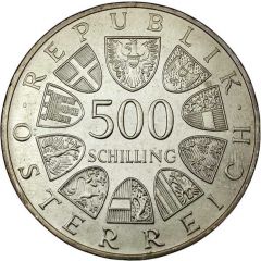500 Schilling Catholic Day - Pope`s Visit