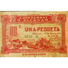 1 Peseta Alcanar