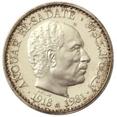 Token - The great destinies of the 20th century Anouar El Sadate