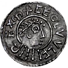 Penny - Ceolwulf I East Anglia mint