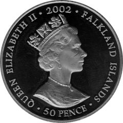 50 Pence - Elizabeth II Tree House, silver